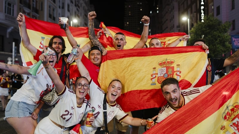 Spain celebrates World Cup victory