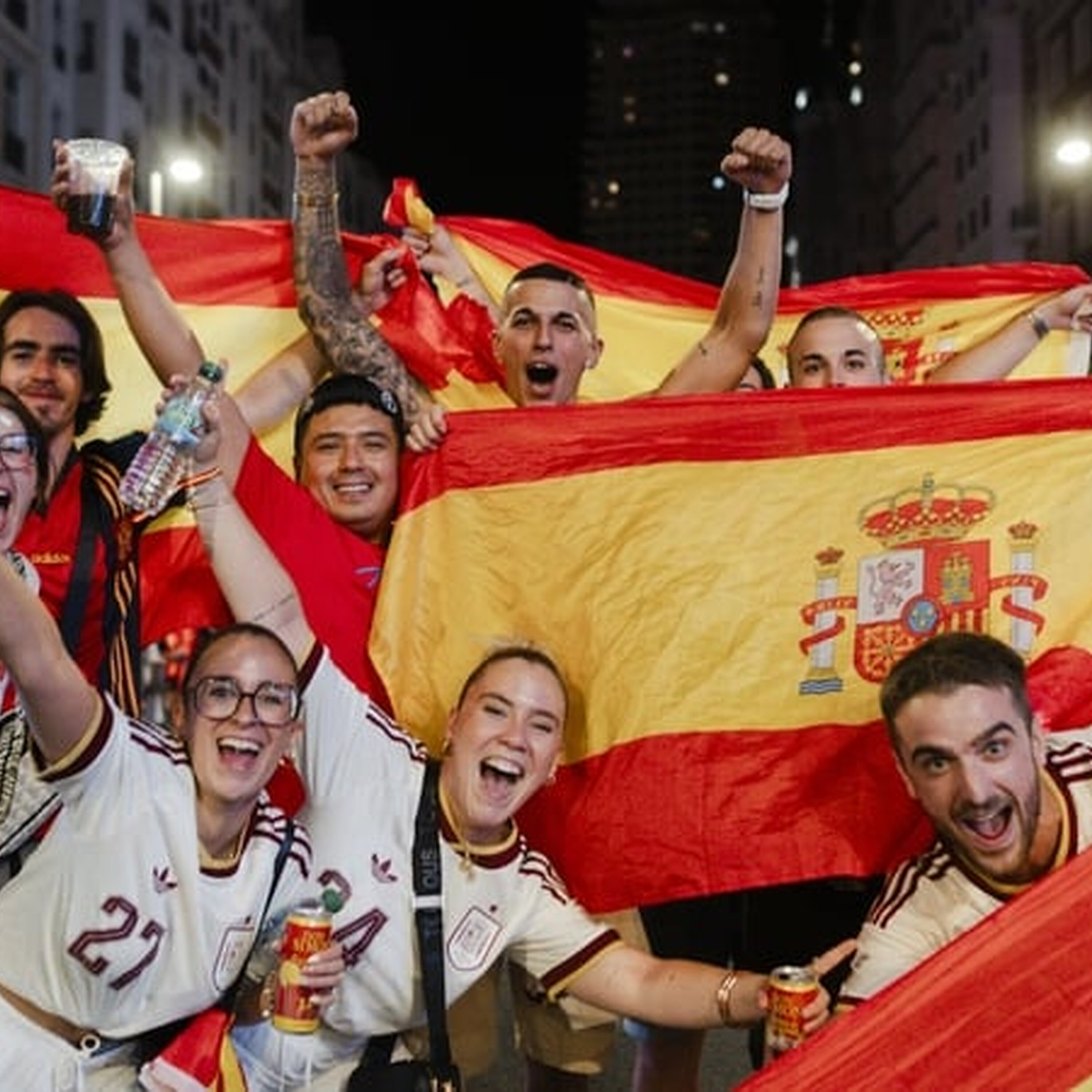 Spain celebrates World Cup victory