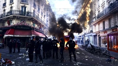 Curfews in France after weekend violence