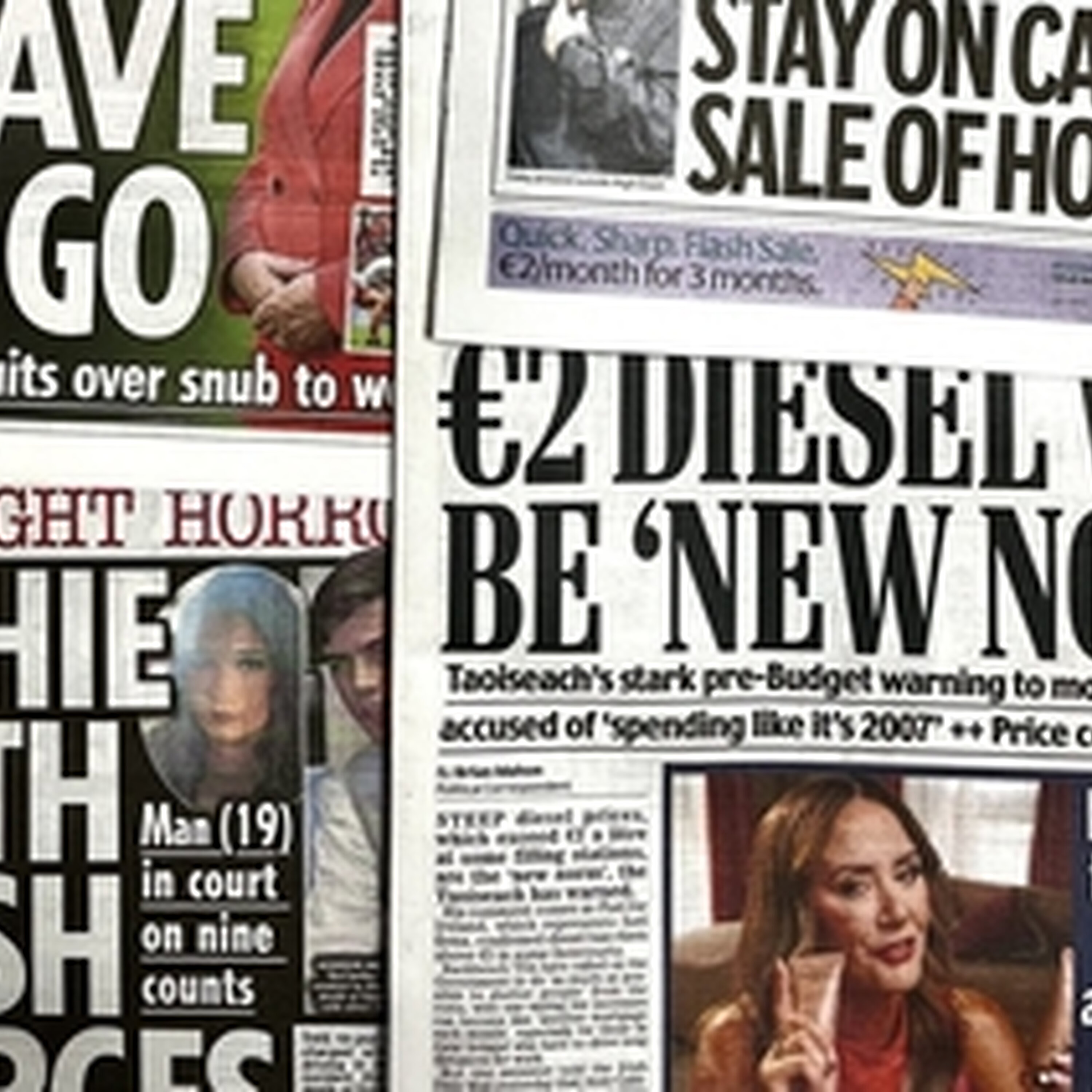 8.10am It Says in the Papers