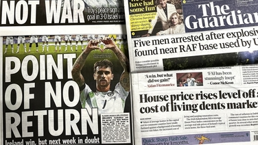8.10am It Says in the Papers