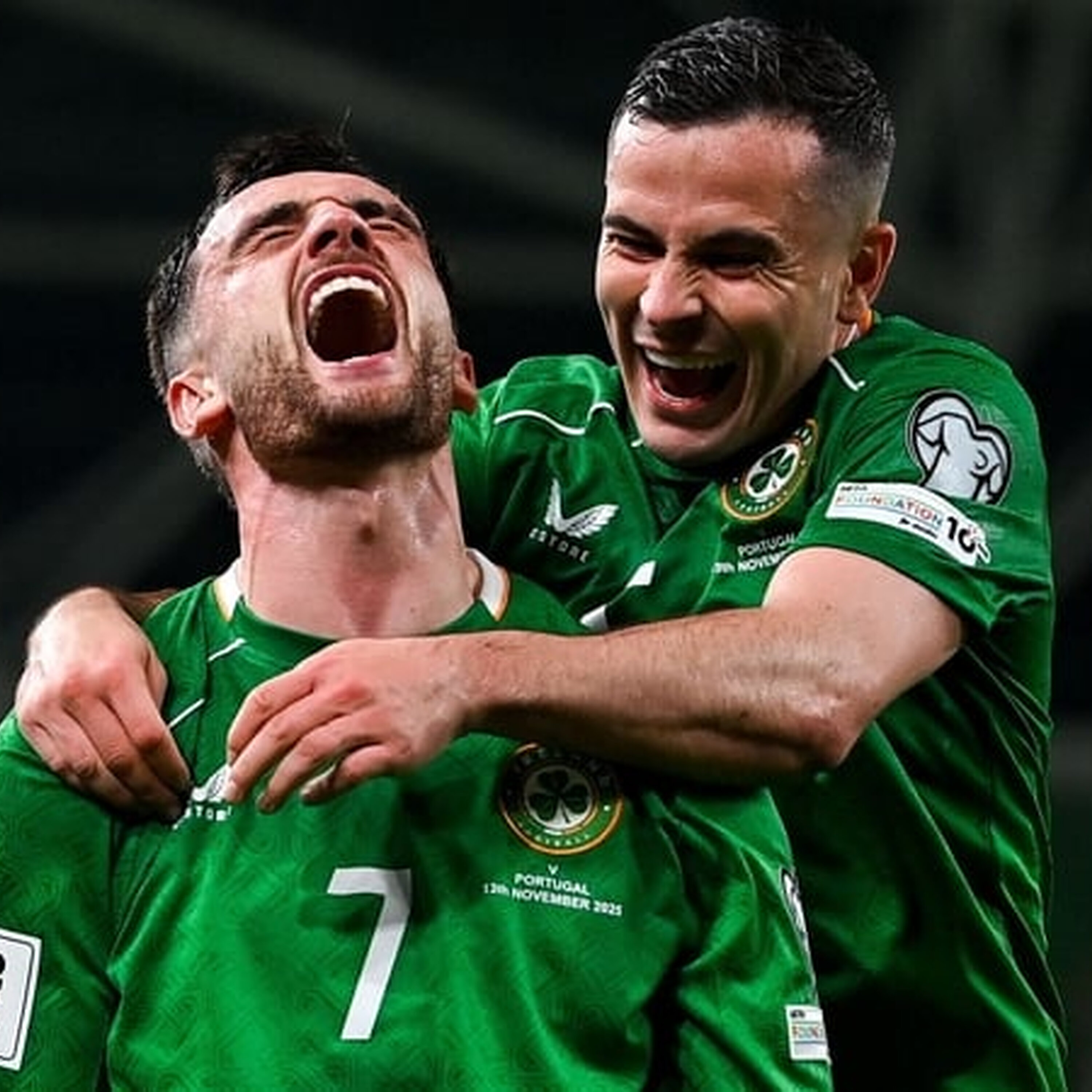 Ireland beat Portugal and Ronaldo sees red Ireland beat Portugal and Ronaldo sees red