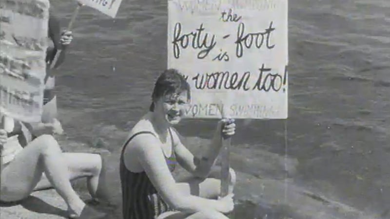 When women finally 'invaded' the 40 Foot
