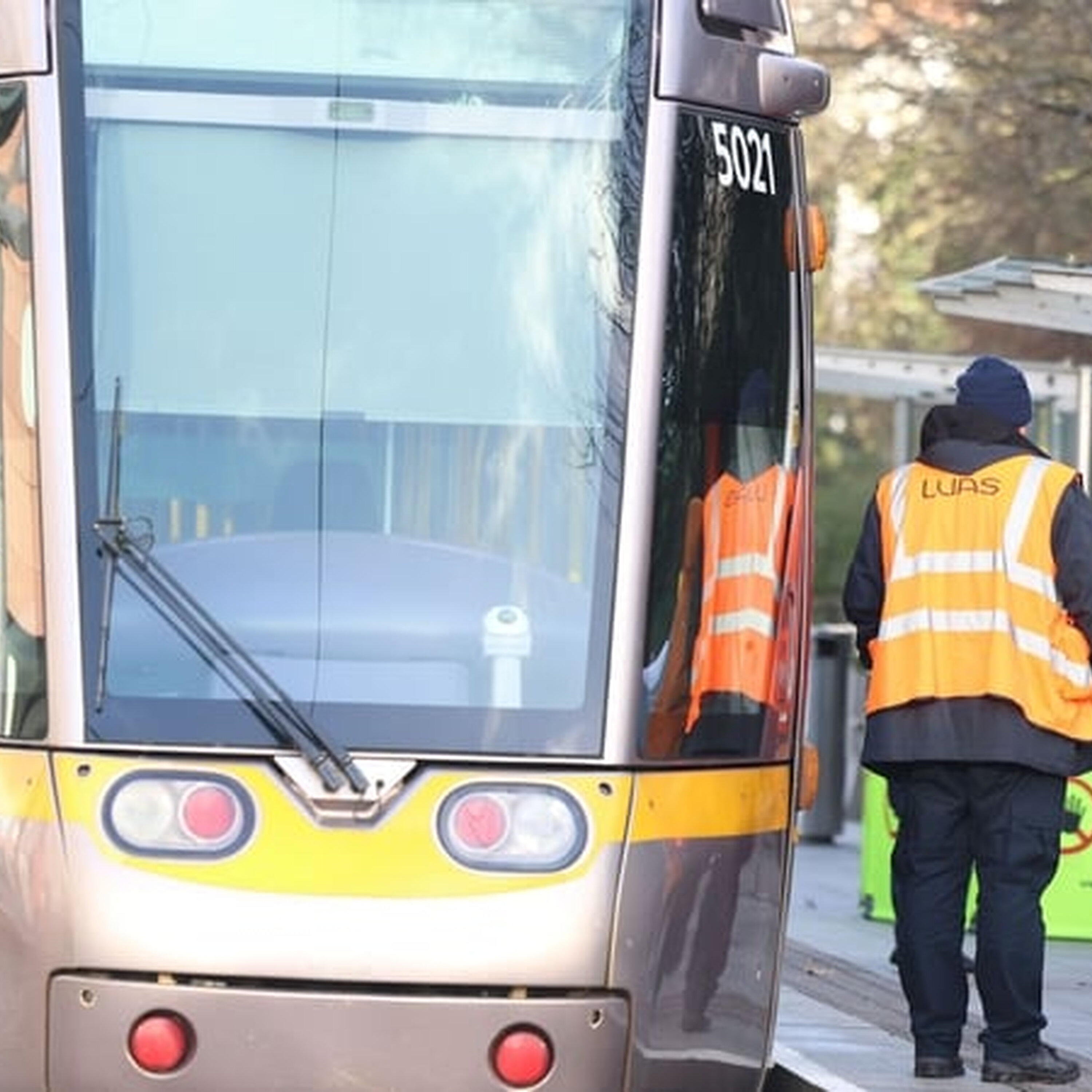 Dublin's Luas Green Line suspended for the second day Dublin's Luas Green Line suspended for the second day