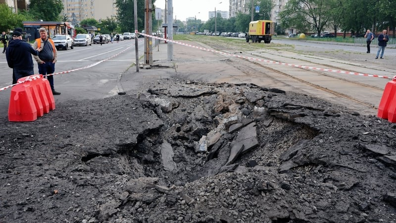 Further attacks overnight in Ukraine