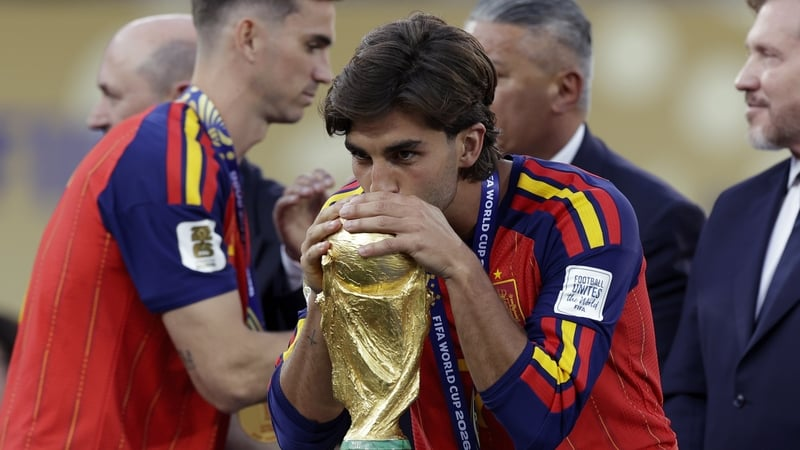 Spain celebrate World Cup triumph