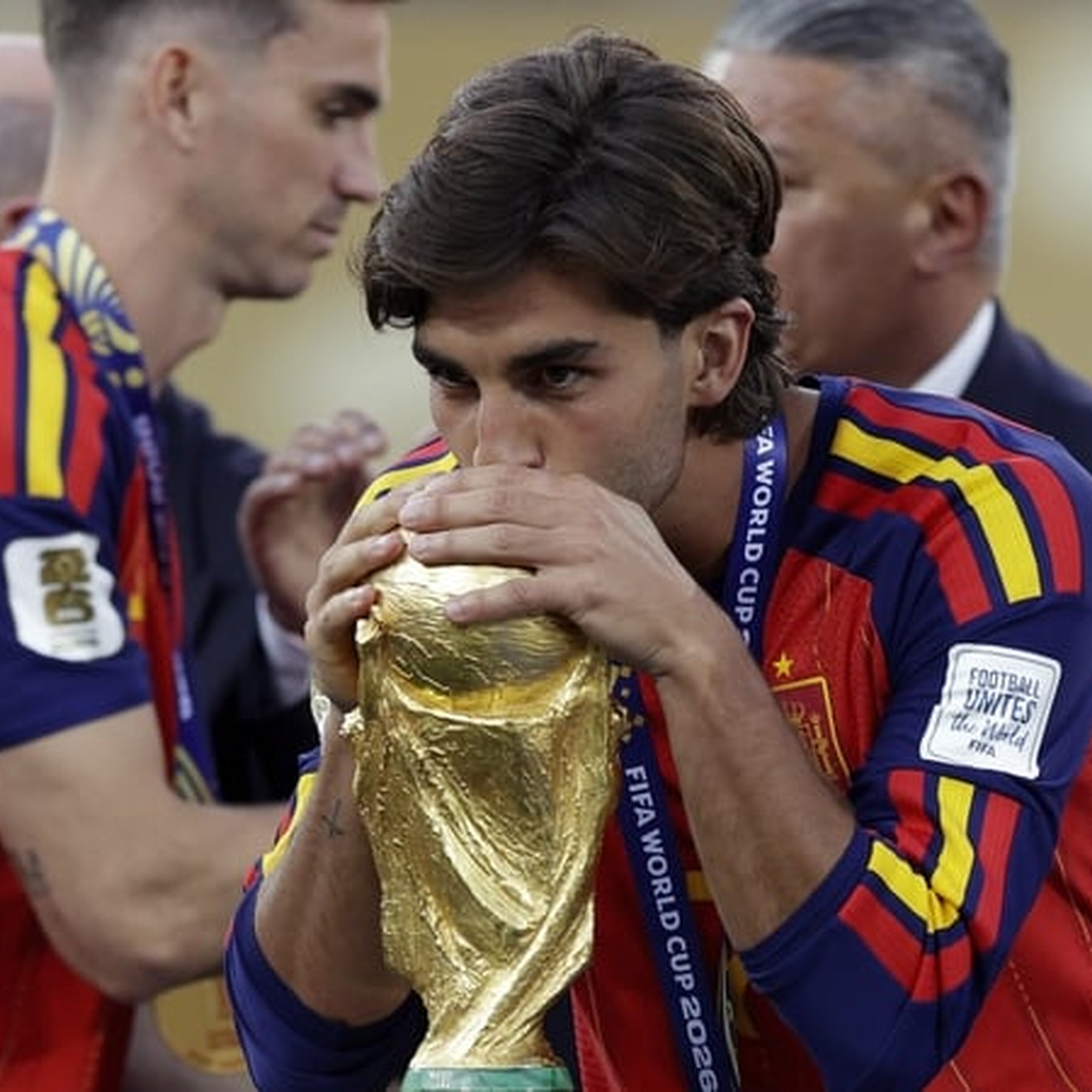 Spain celebrate World Cup triumph