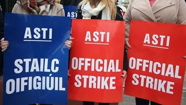 ASTI secondary teachers to take industrial action