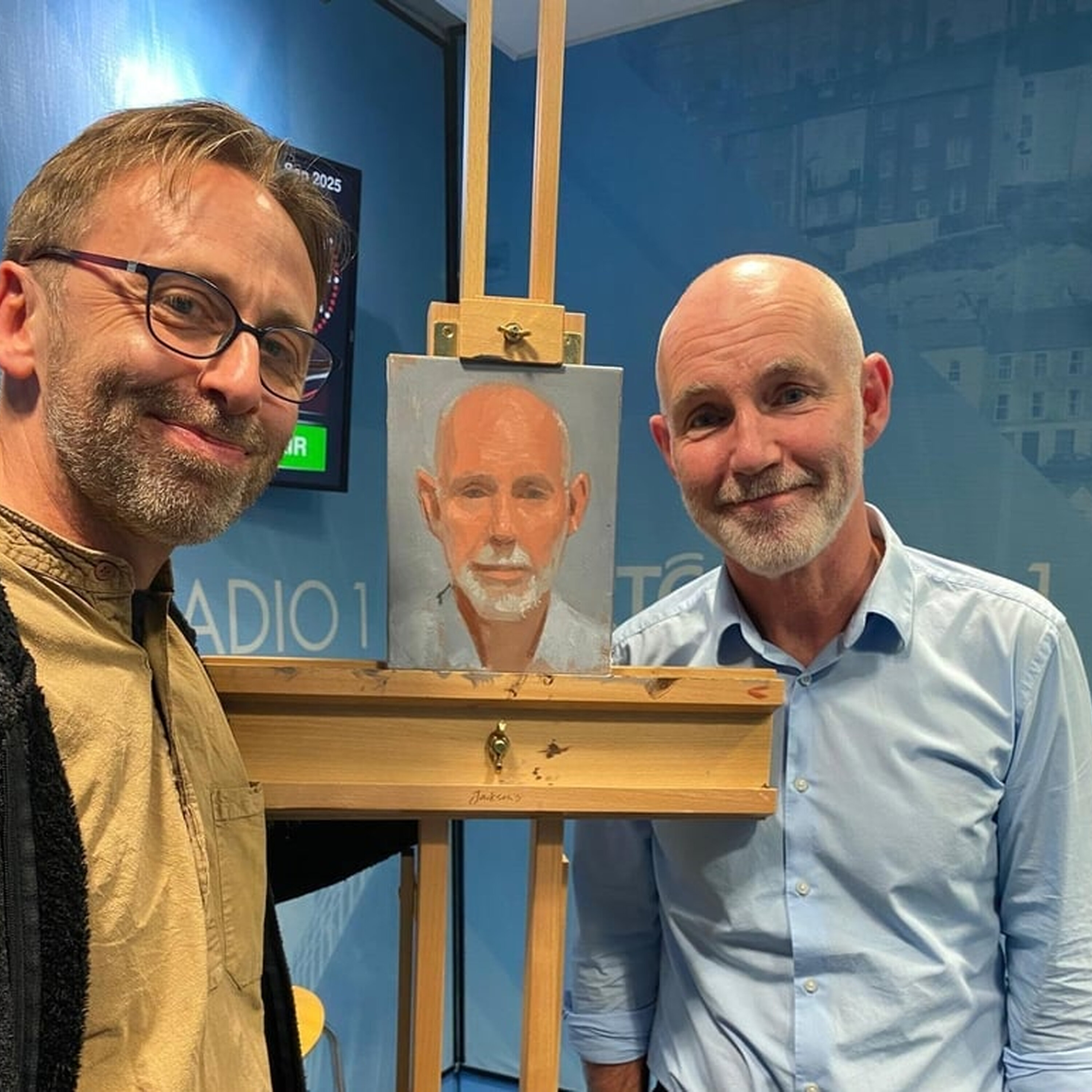 Portrait Artist Conor Walton - Culture Night 2025