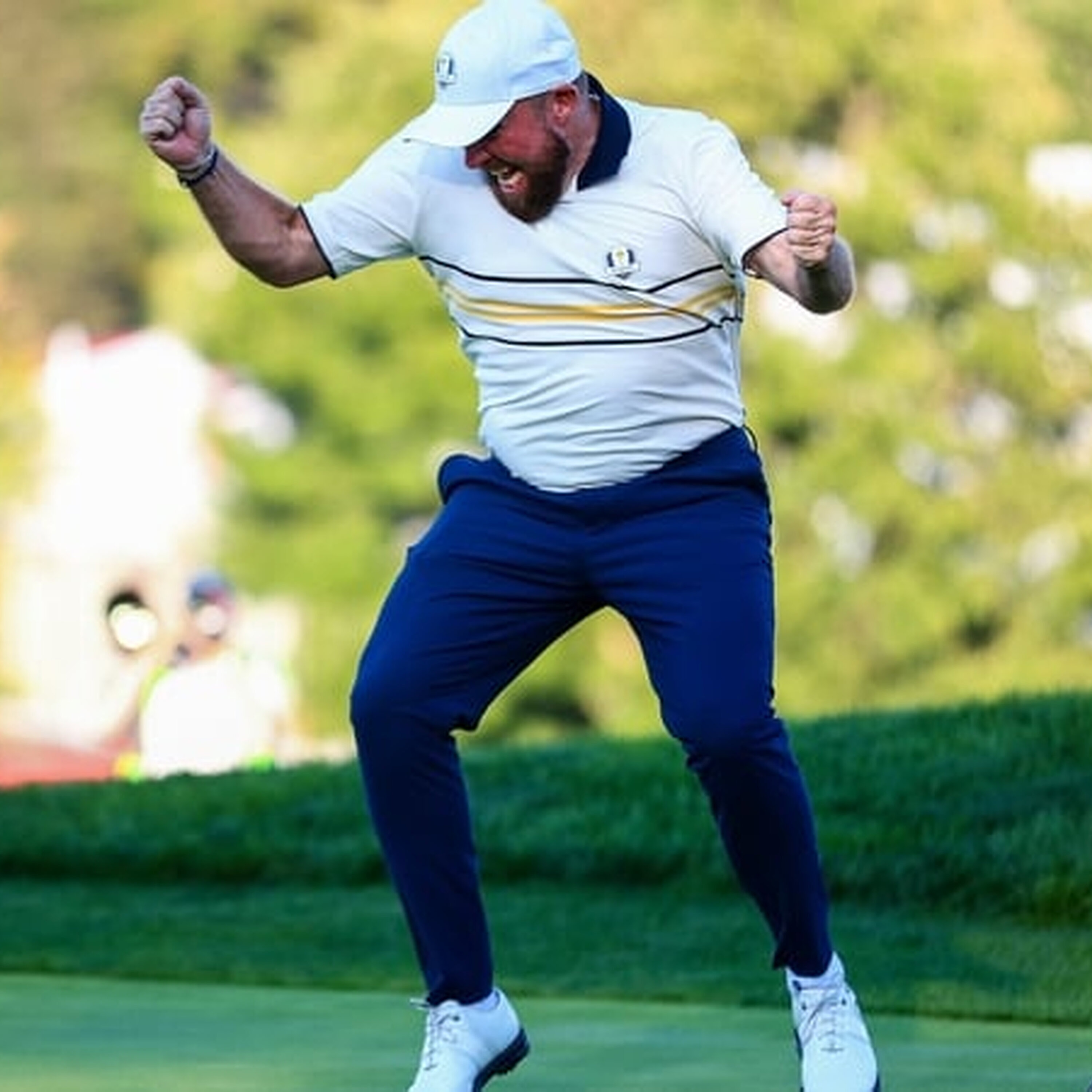 Shane Lowry's Dad is Celebrating