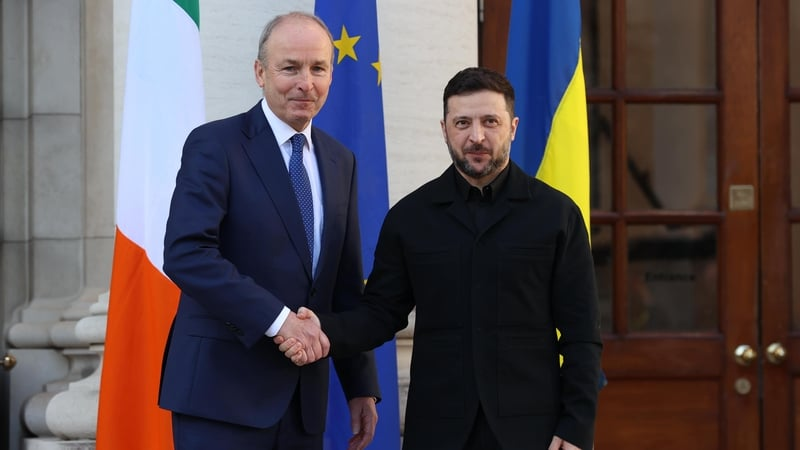 Zelensky comes to town