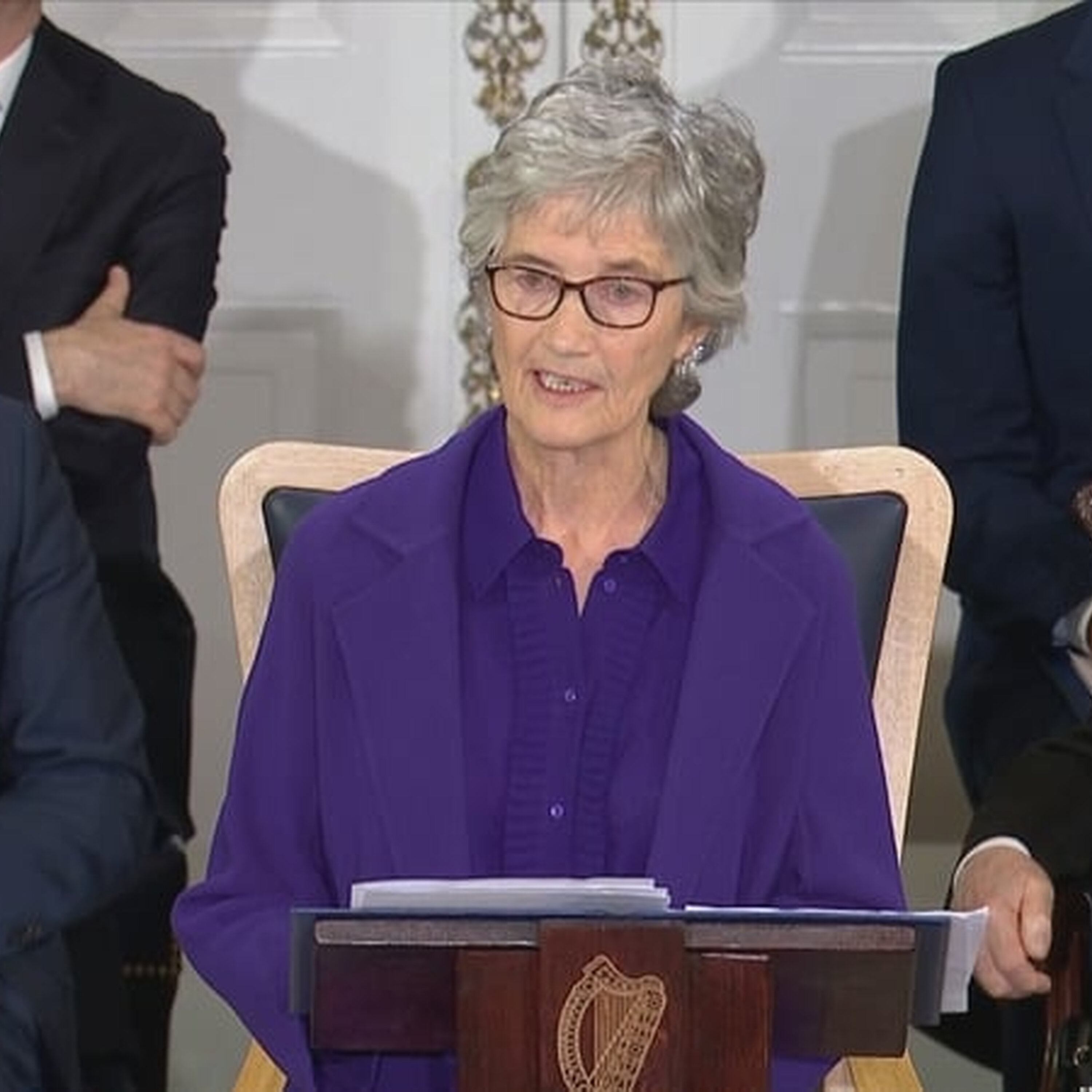 President Connolly's First Official Engagement President Connolly's First Official Engagement