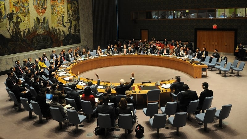 Tús Áite: Vótá ag na Náisiún Aontaithe ar Fórsa Idirnáisiúnta do Gaza