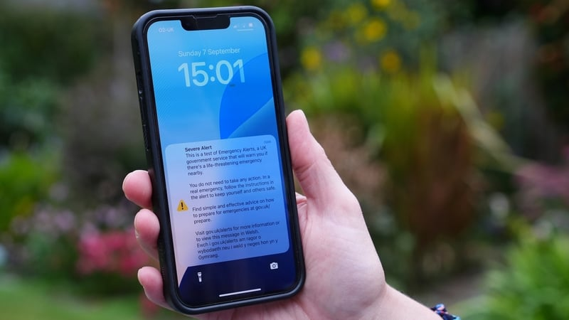 Emergency text alert system due to be up and running next year