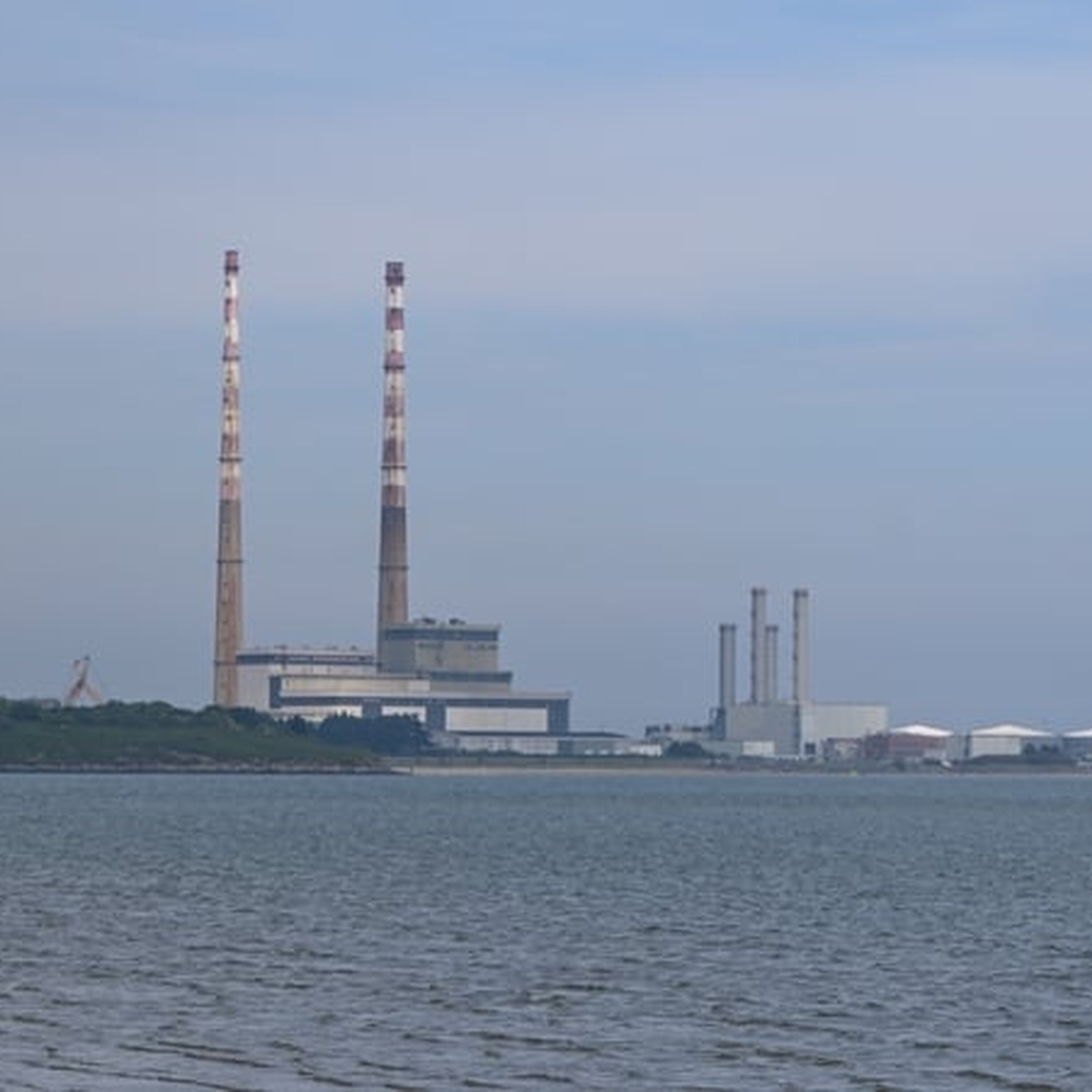 The Poolbeg Chimneys: Dublin's Red-and-White Icons