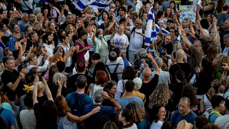 Jonathan Dekl-Chen - the father of an Israeli hostage
