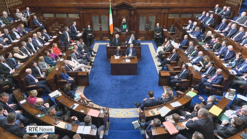 Na Teachtaí Dála Piaras Ó Dochartaigh agus Pat The Cope Ó Gallachóir.