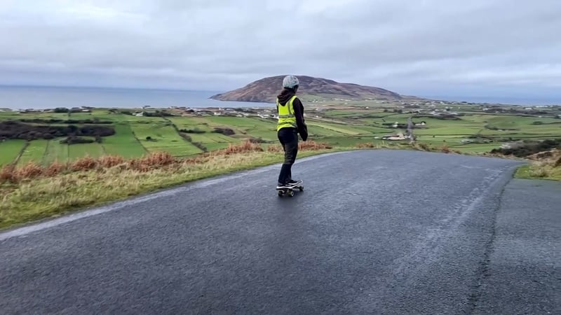 Skateboarding all along the Wild Atlantic Way with Becky Gilmour