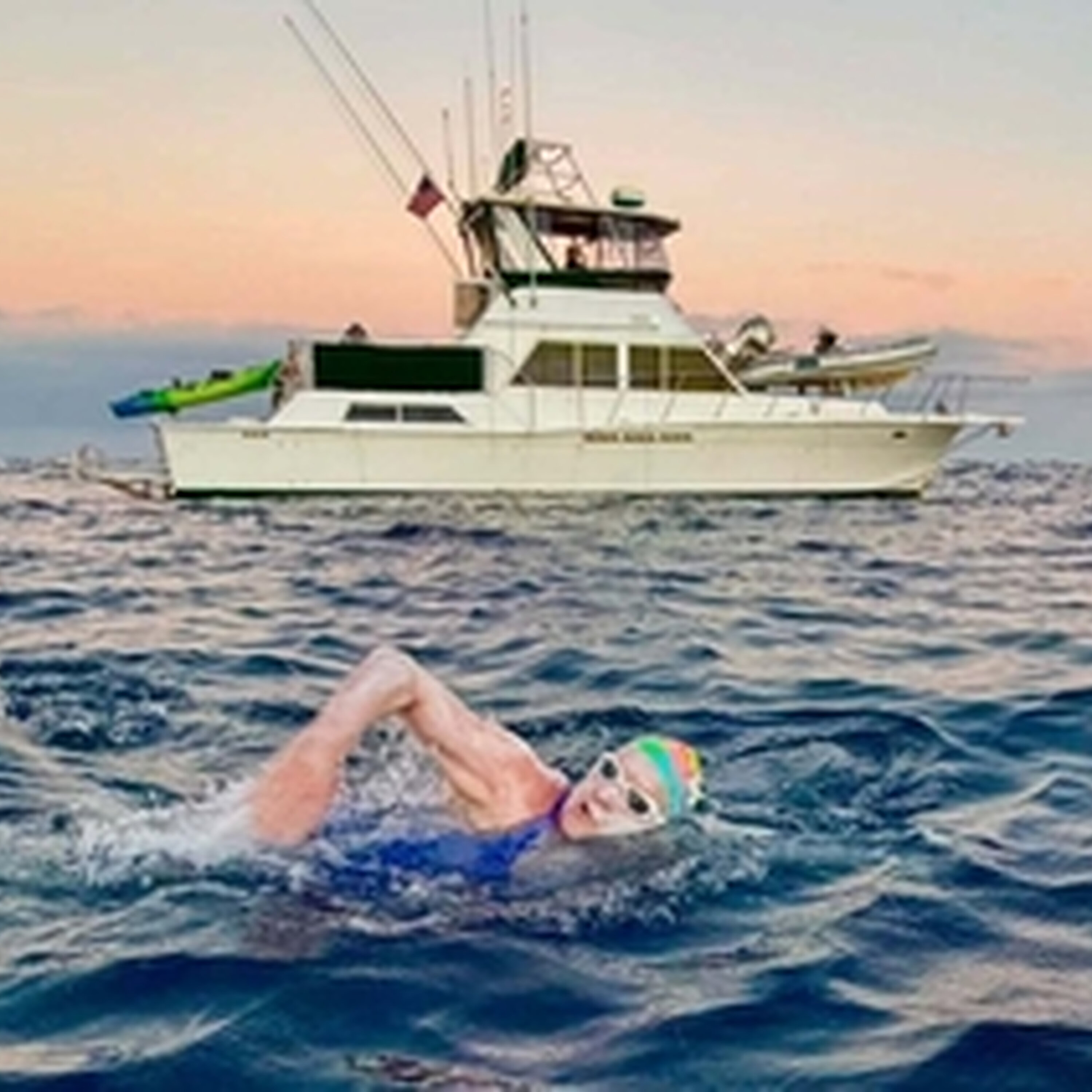 70 year old woman breaking world swimming records