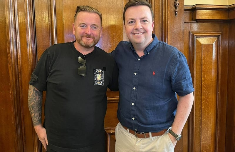 Comedian Paddy McDonnell