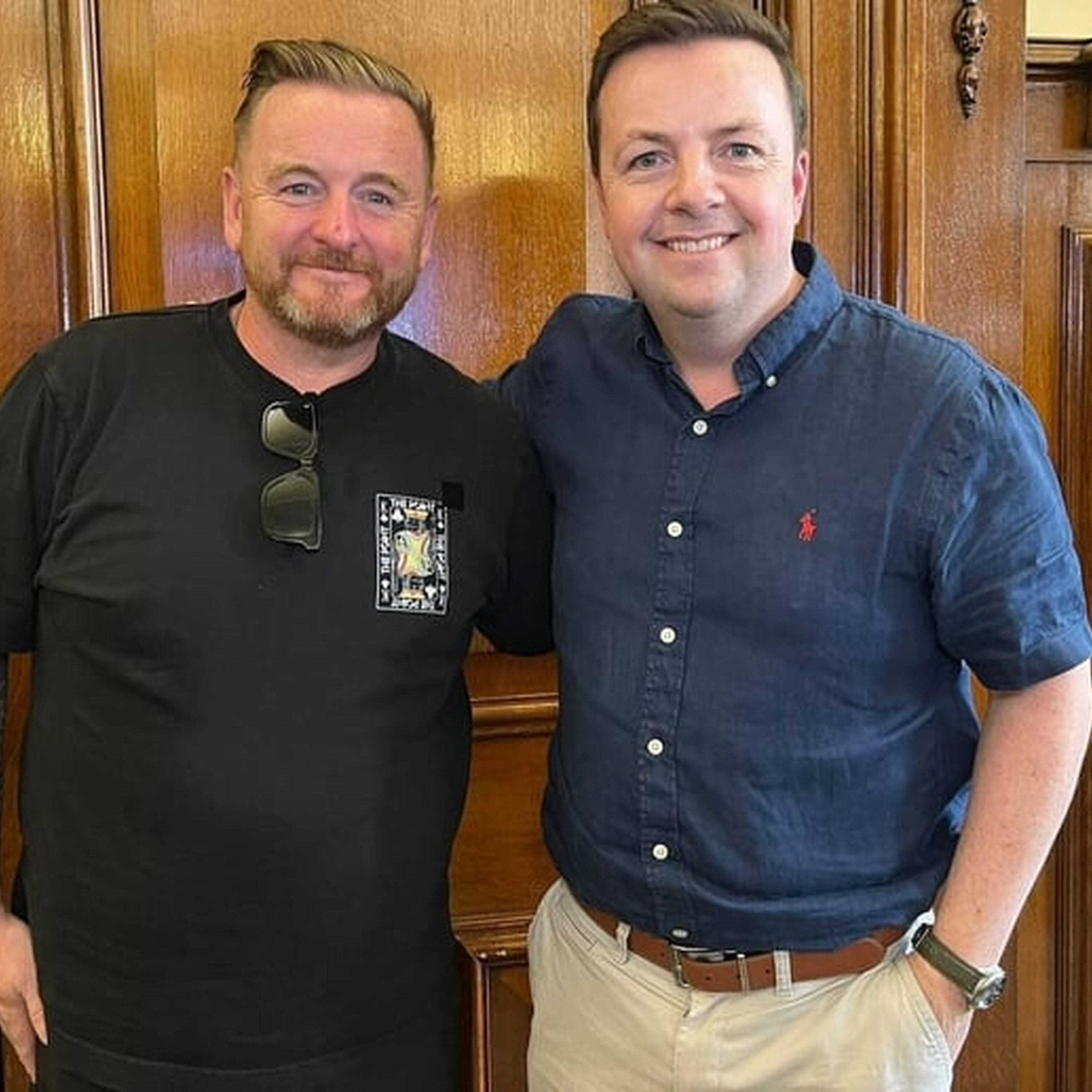 Comedian Paddy McDonnell