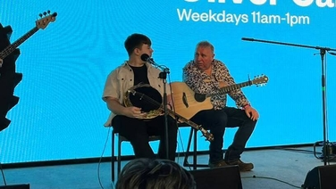 Live music and chats with The Wrafters