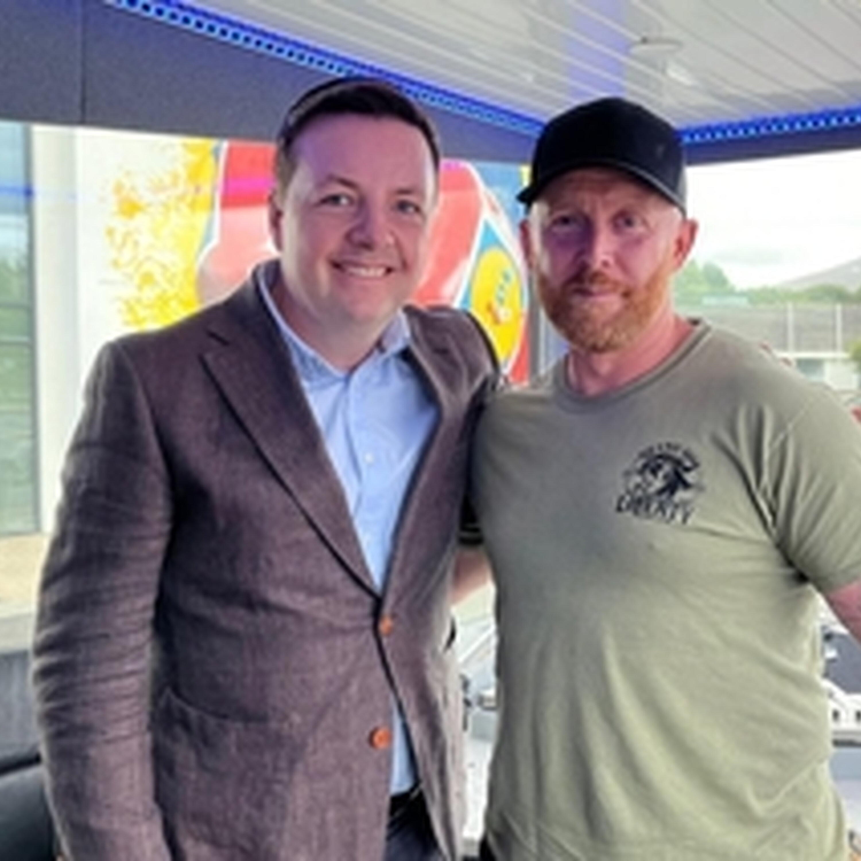Katie Taylor's brother in law joins Oliver in studio
