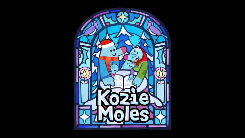 The Kozie Moles at Christmas - Holey moleys