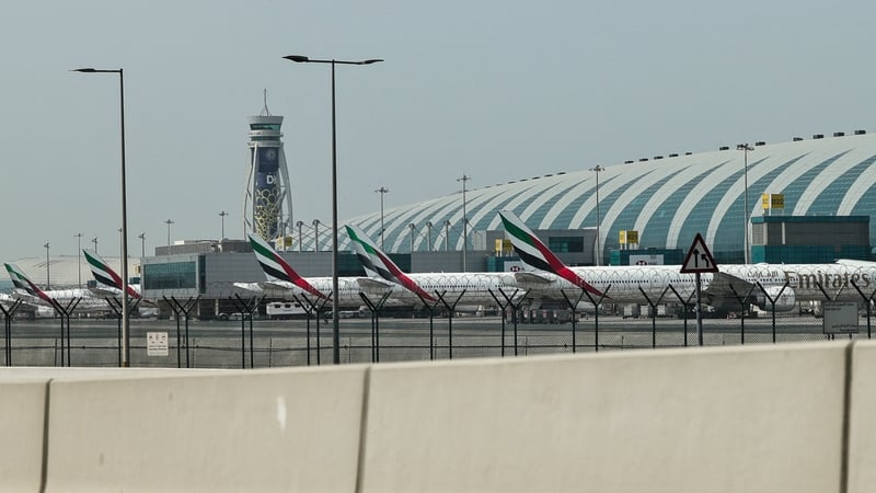 Government says it's working with airlines in an effort to repatriate Irish citizens stranded in the Middle East