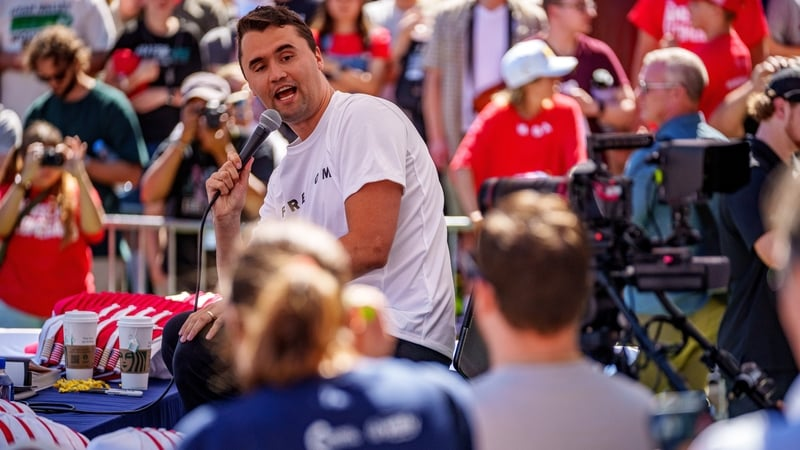 Manhunt for lone sniper after Charlie Kirk killed in Utah