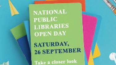National Public Libraries Open Day Saturday 26th September