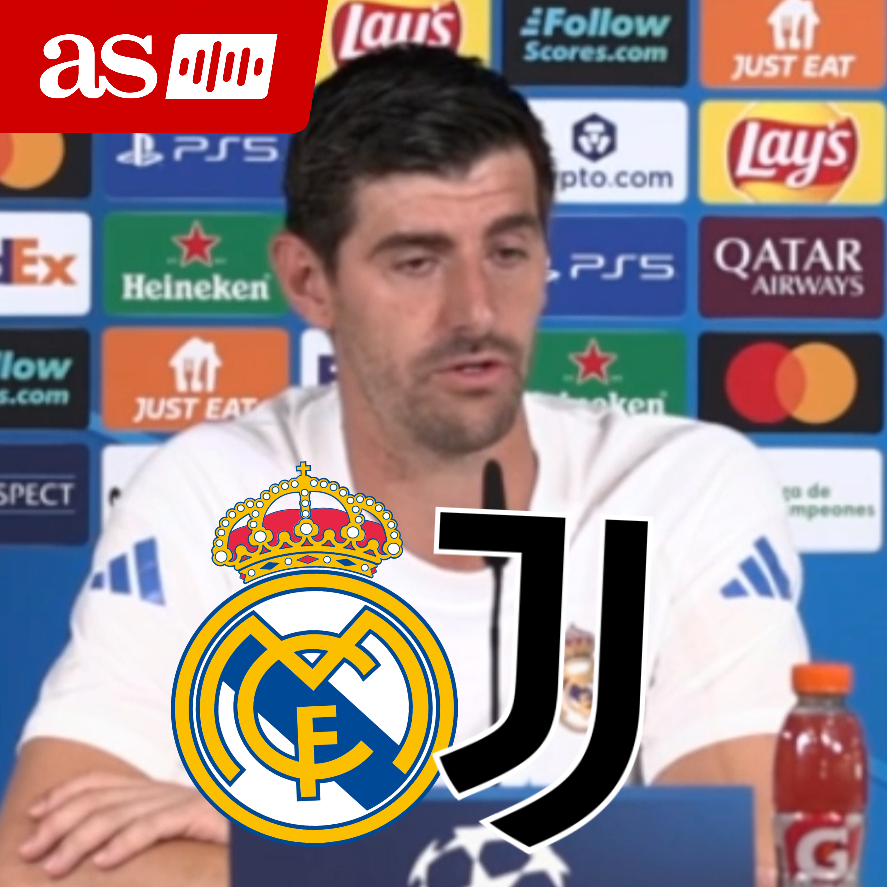 Imagen de COURTOIS, RUEDA DE PRENSA COMPLETA HOY | Previa REAL MADRID vs. JUVENTUS FC de CHAMPIONS LEAGUE