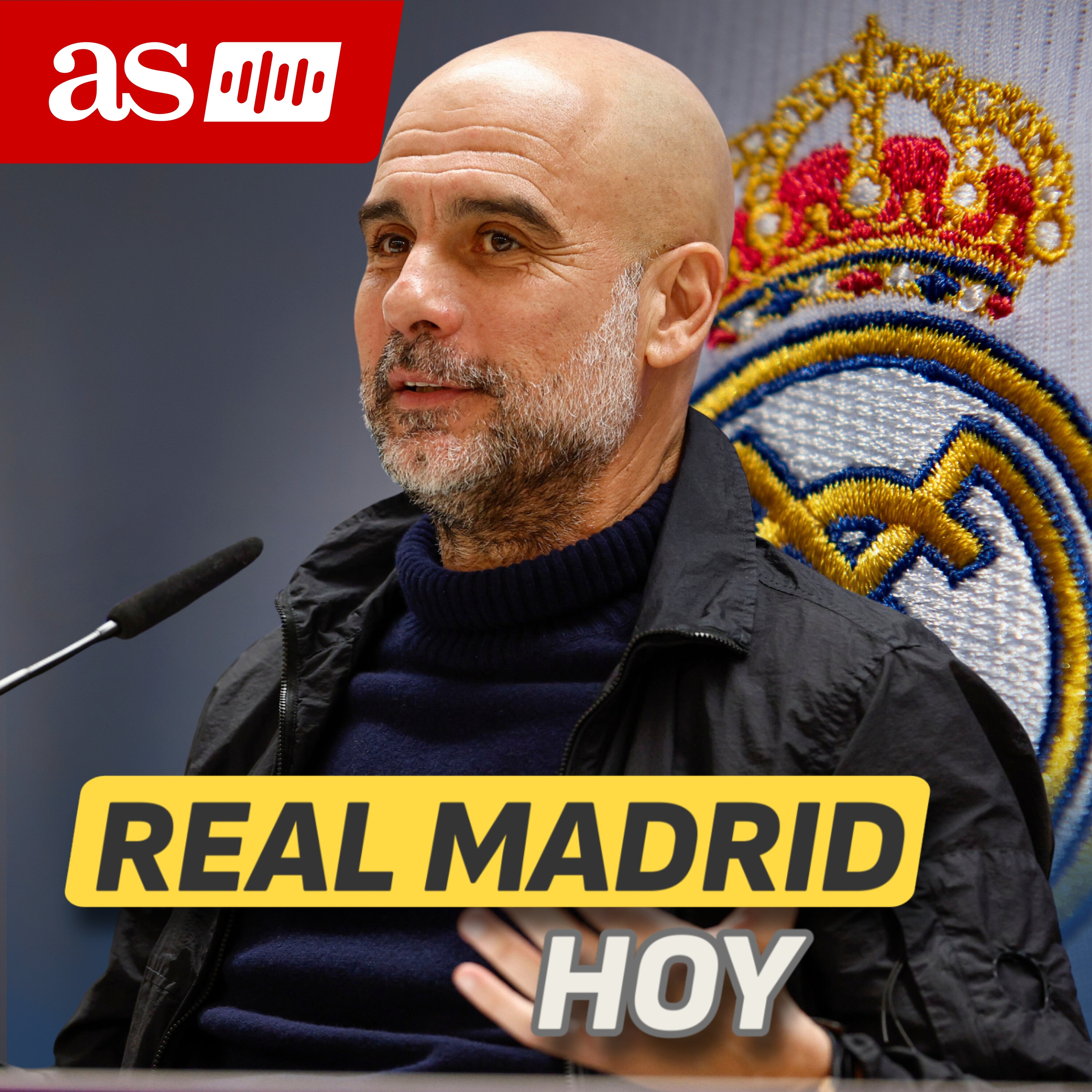 Pep Guardiola atiende la rueda de prensa previa al Real Madrid - Manchester City de Champions podcast