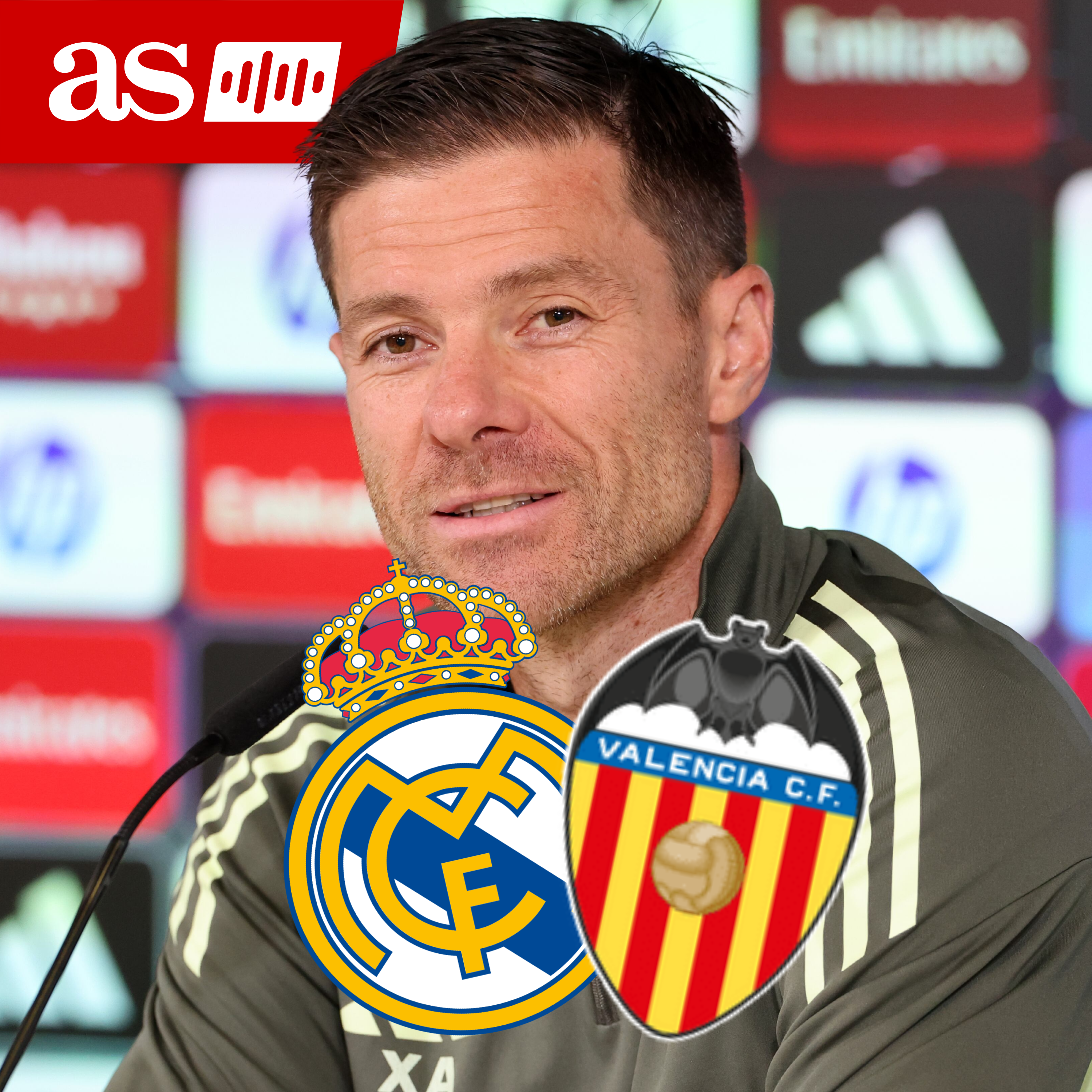Imagen de RUEDA de PRENSA completa de XABI ALONSO tras el REAL MADRID 4 vs VALENCIA 0