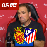 Imagen de RUEDA de PRENSA de ARRASATE tras MALLORCA 1- ATL?TICO 1
