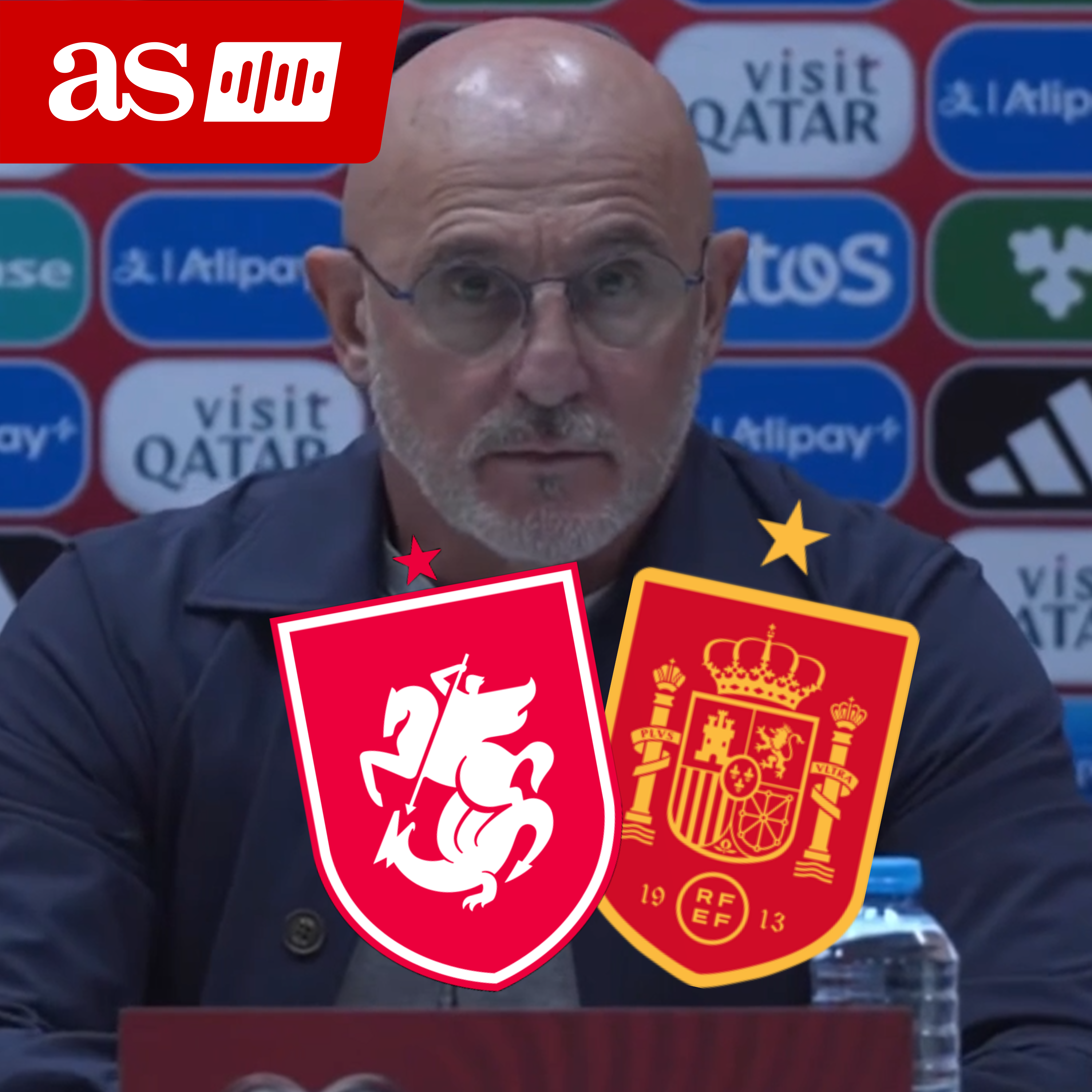 Imagen de LUIS de la FUENTE, RUEDA de PRENSA COMPLETA tras GEORGIA 0 VS ESPAÑA 4