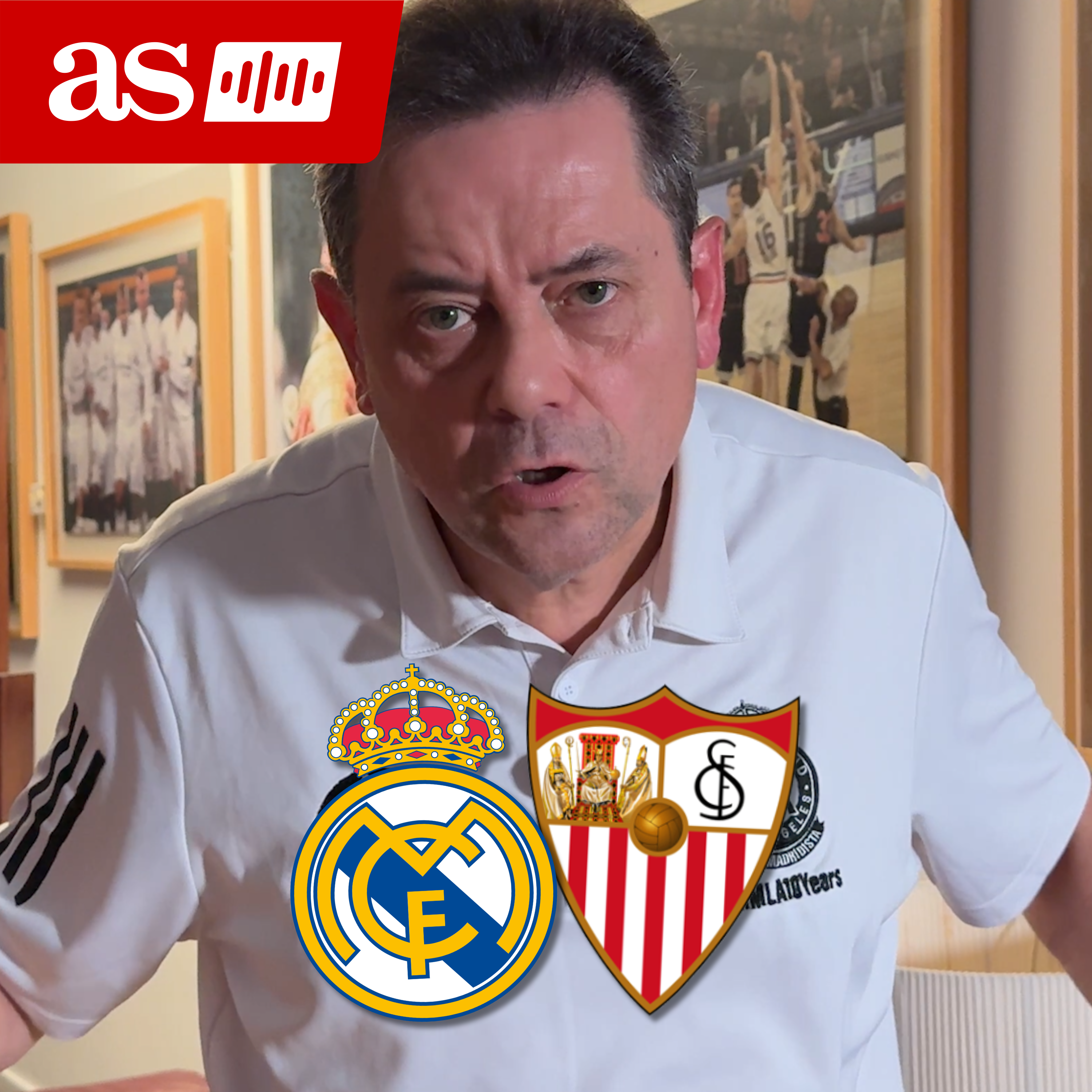 Imagen de Roncero desea una feliz y blanca Navidad al madridismo tras el Real Madrid 2 - Sevilla 0