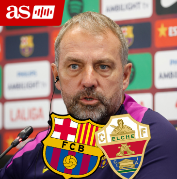 Imagen de FLICK, rueda de prensa HOY previa al FC BARCELONA - ELCHE | LALIGA