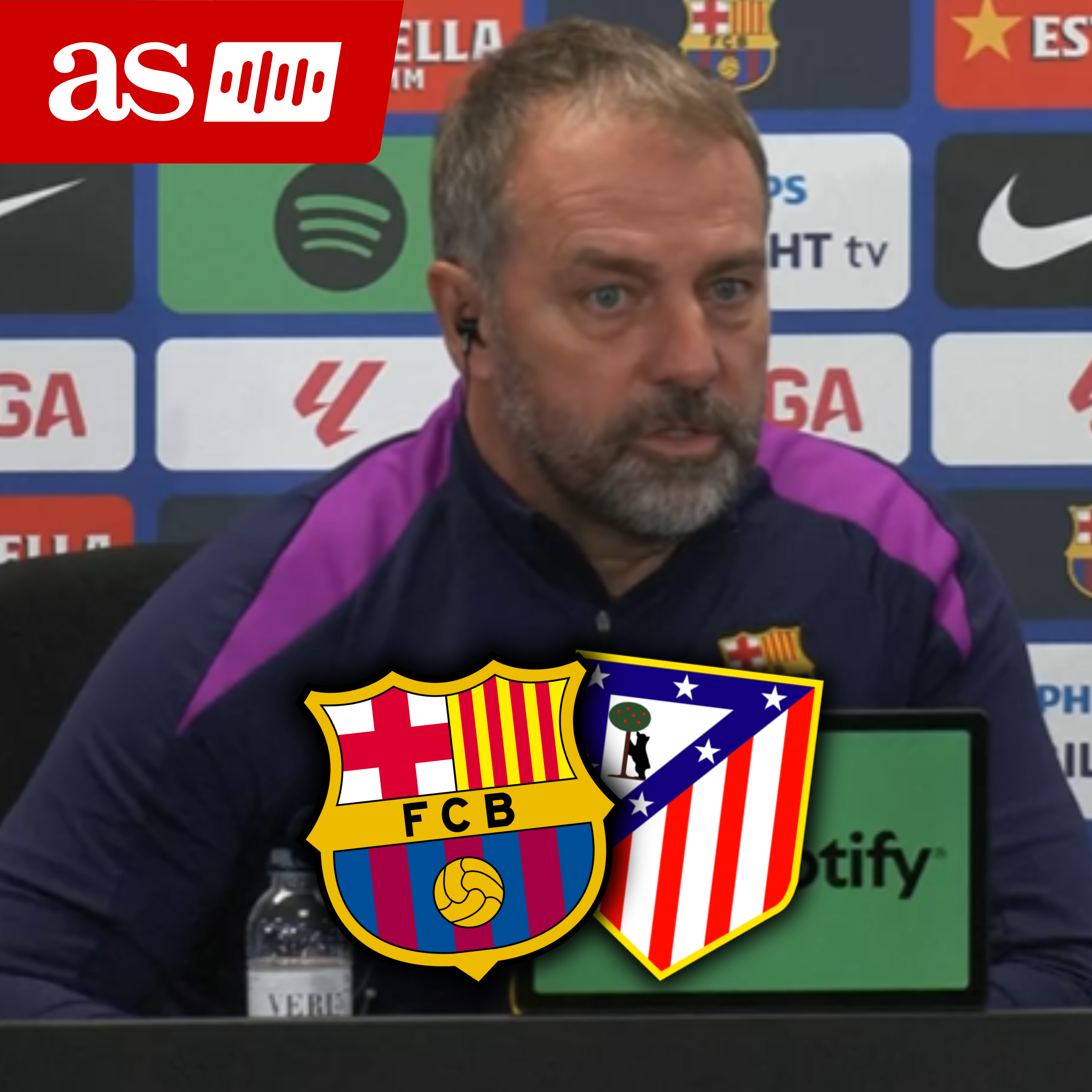 Imagen de FLICK, RUEDA DE PRENSA COMPLETA HOY | Previa FC BARCELONA vs. ATLÉTICO DE MADRID
