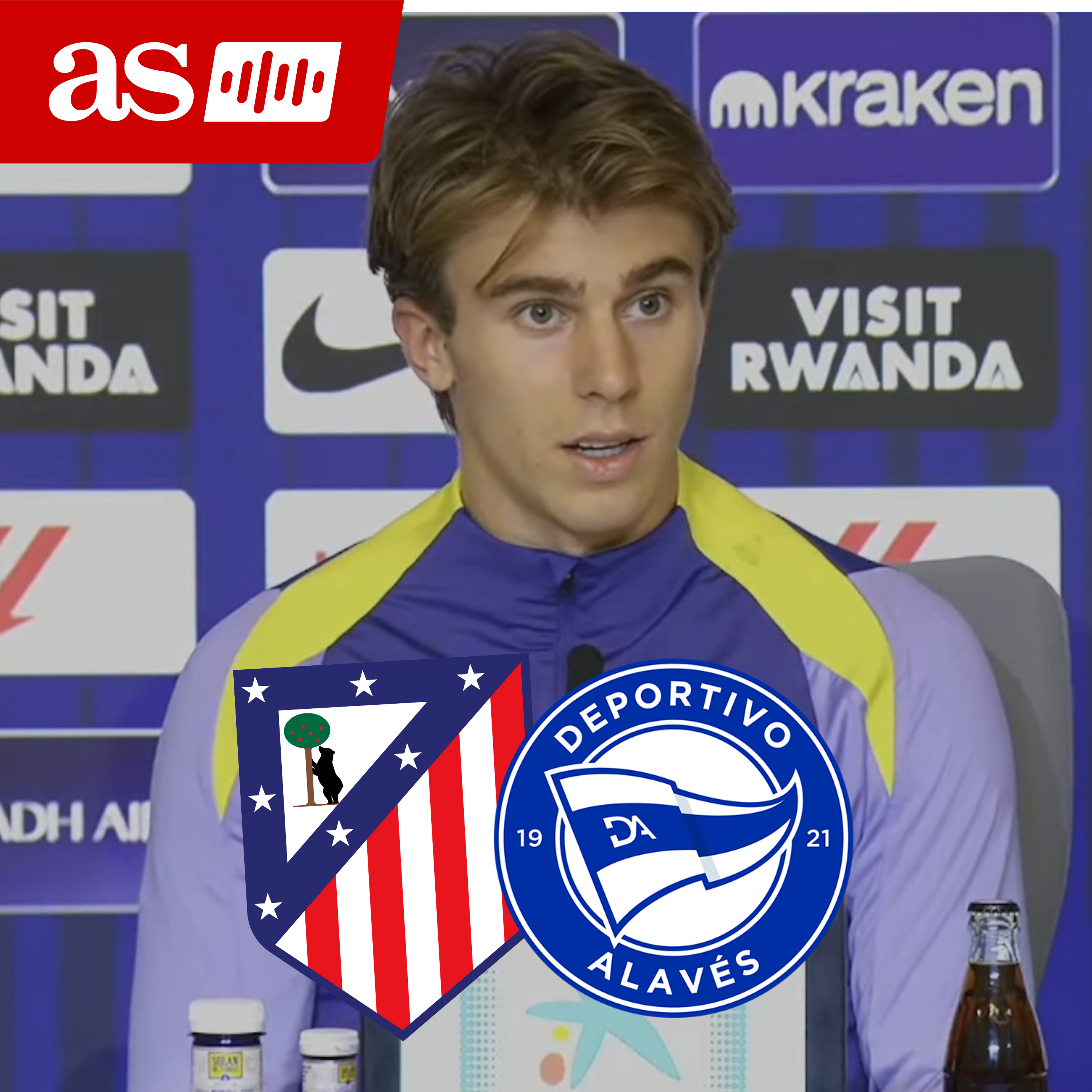 Imagen de Pablo Barrios, rueda de prensa completa hoy tras el Atlético de Madrid 1 - Alavés 0 | LaLiga EA Sports