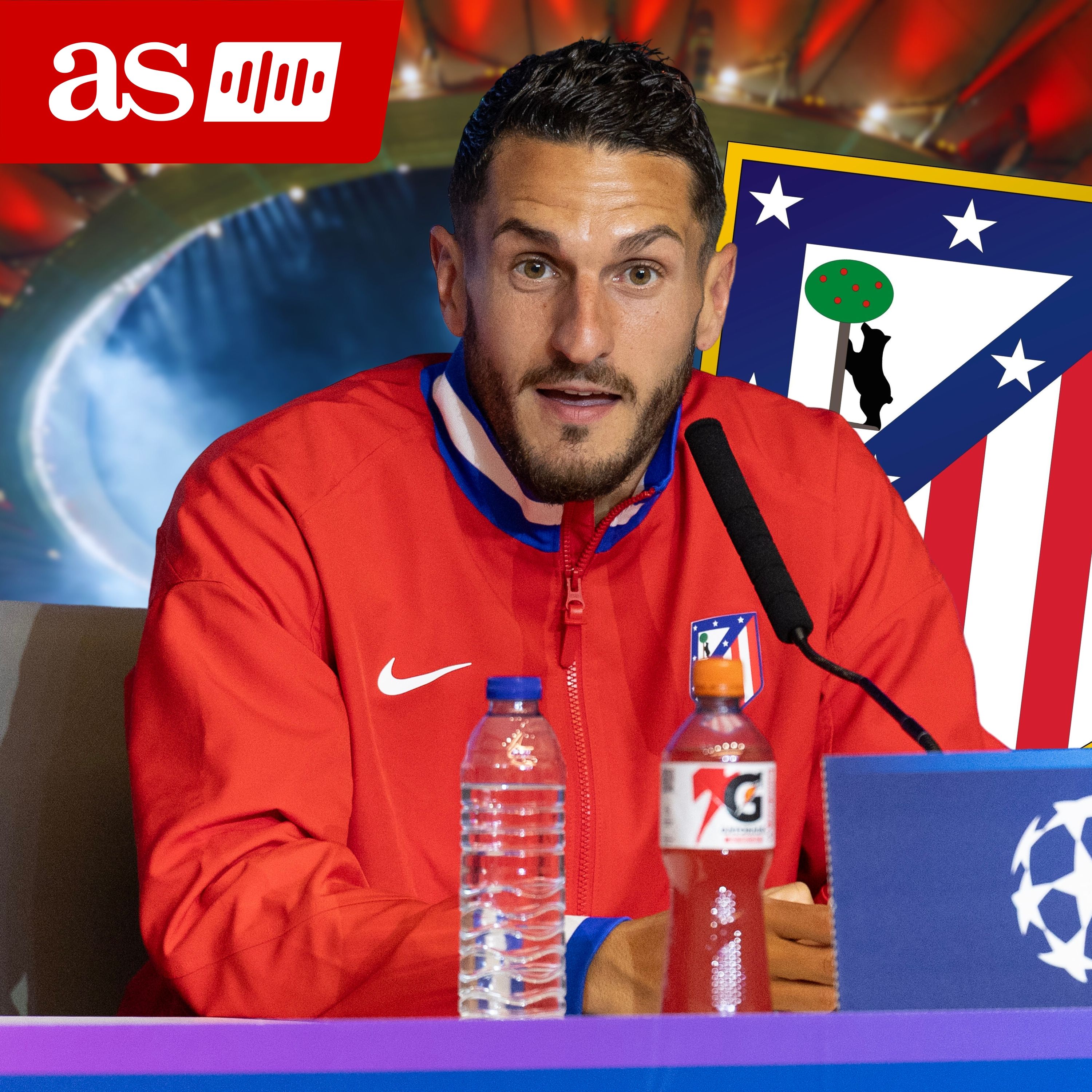 Imagen de Rueda de prensa completa de Koke previa al Atlético de Madrid vs. Arsenal