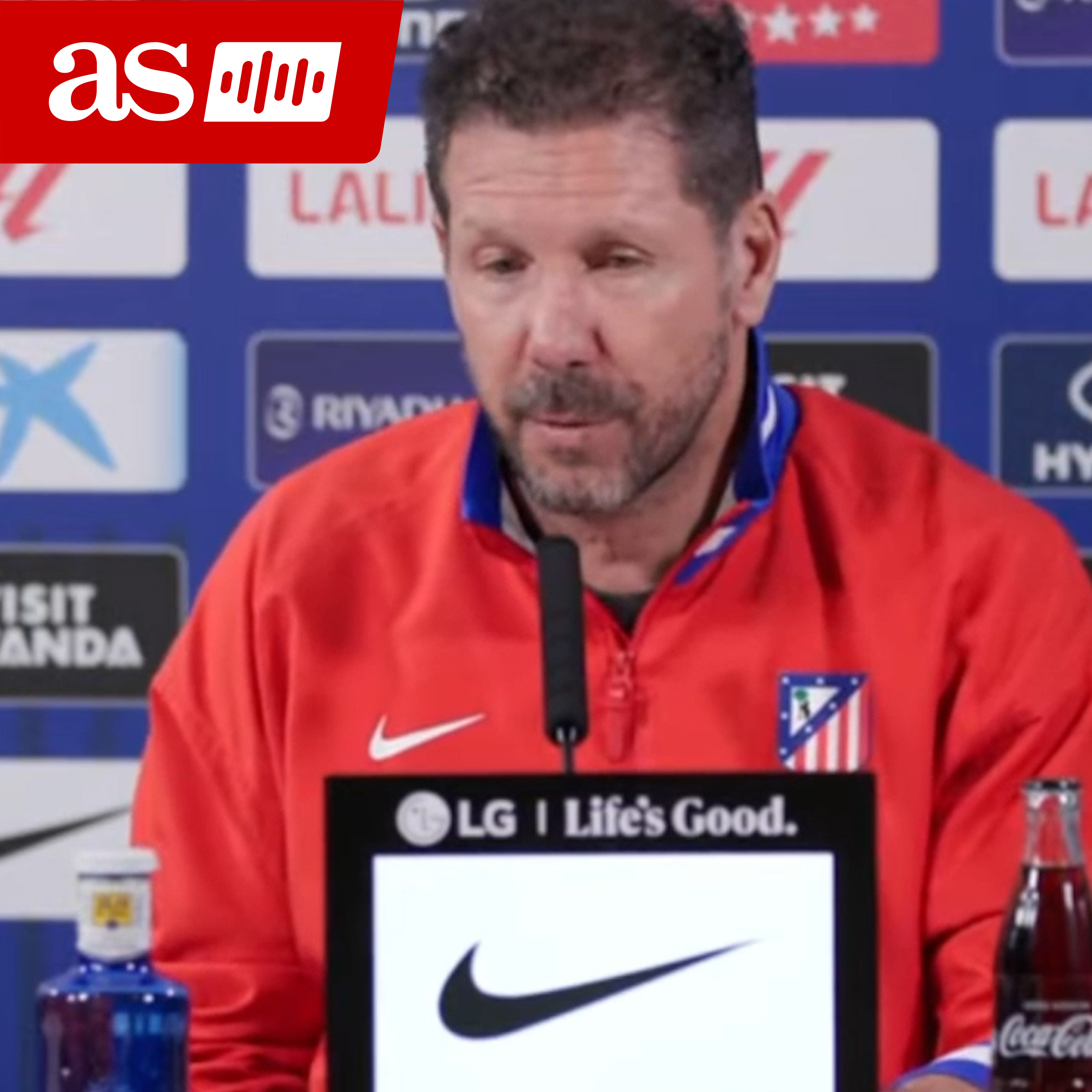 Imagen de Simeone rueda de prensa completa previa al Atlético de Madrid - FC Barcelona