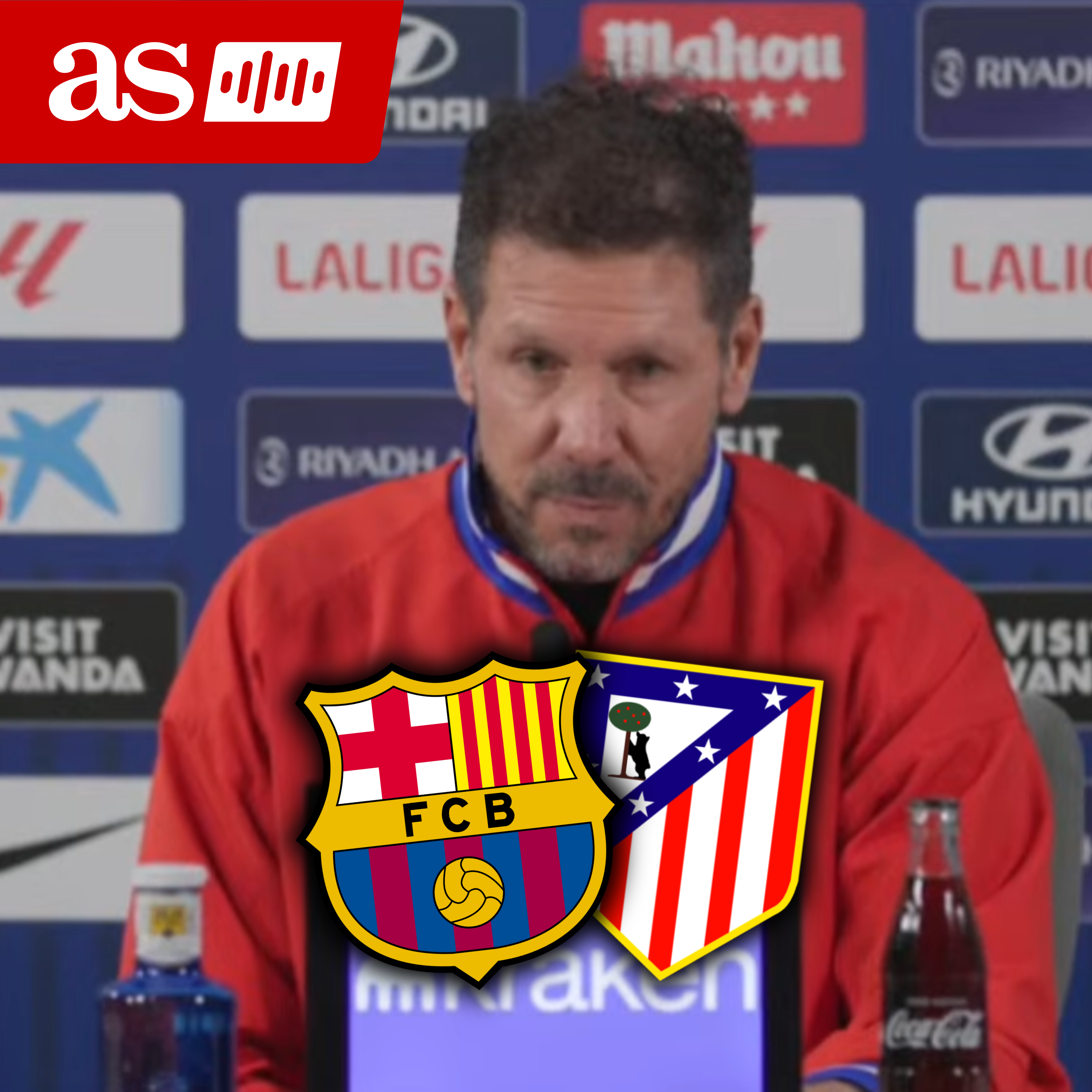 Imagen de SIMEONE, RUEDA DE PRENSA completa hoy previa del FC BARCELONA - ATLÉTICO DE MADRID