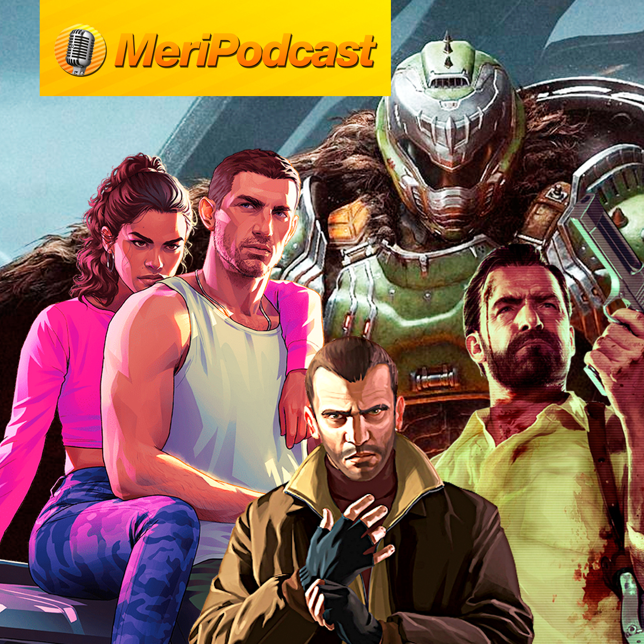 Imagen de MeriPodcast 18x31 | ¿Es GTA 6 bueno para la industria? Remaster de GTA 4 y análisis DOOM The Dark Ages