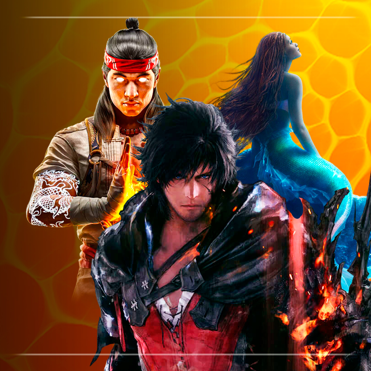 Imagen de MeriPodcast 16x40: ¿Final Fantasy 16 GOTY?, BRUTAL Mortal Kombat 1, Willow DEFENESTRADA, La Sirenita