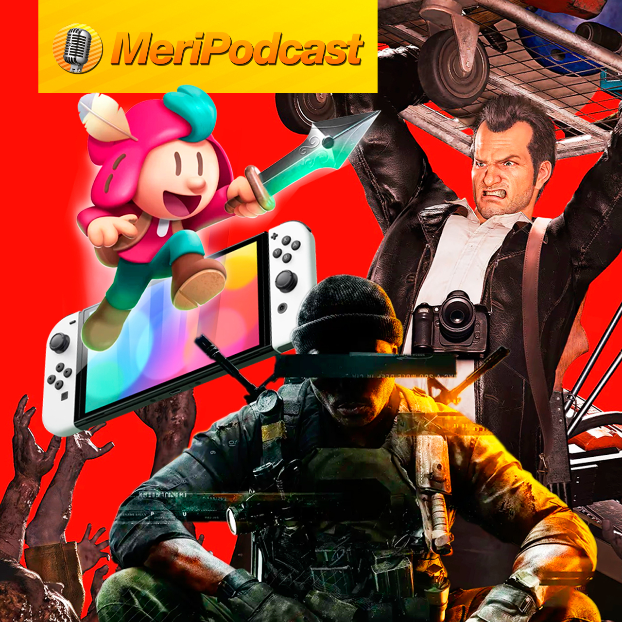 Imagen de MeriPodcast 18x03 | Filtraciones Switch, El Escudero Valiente, Dead Rising, COD Black OPS 6