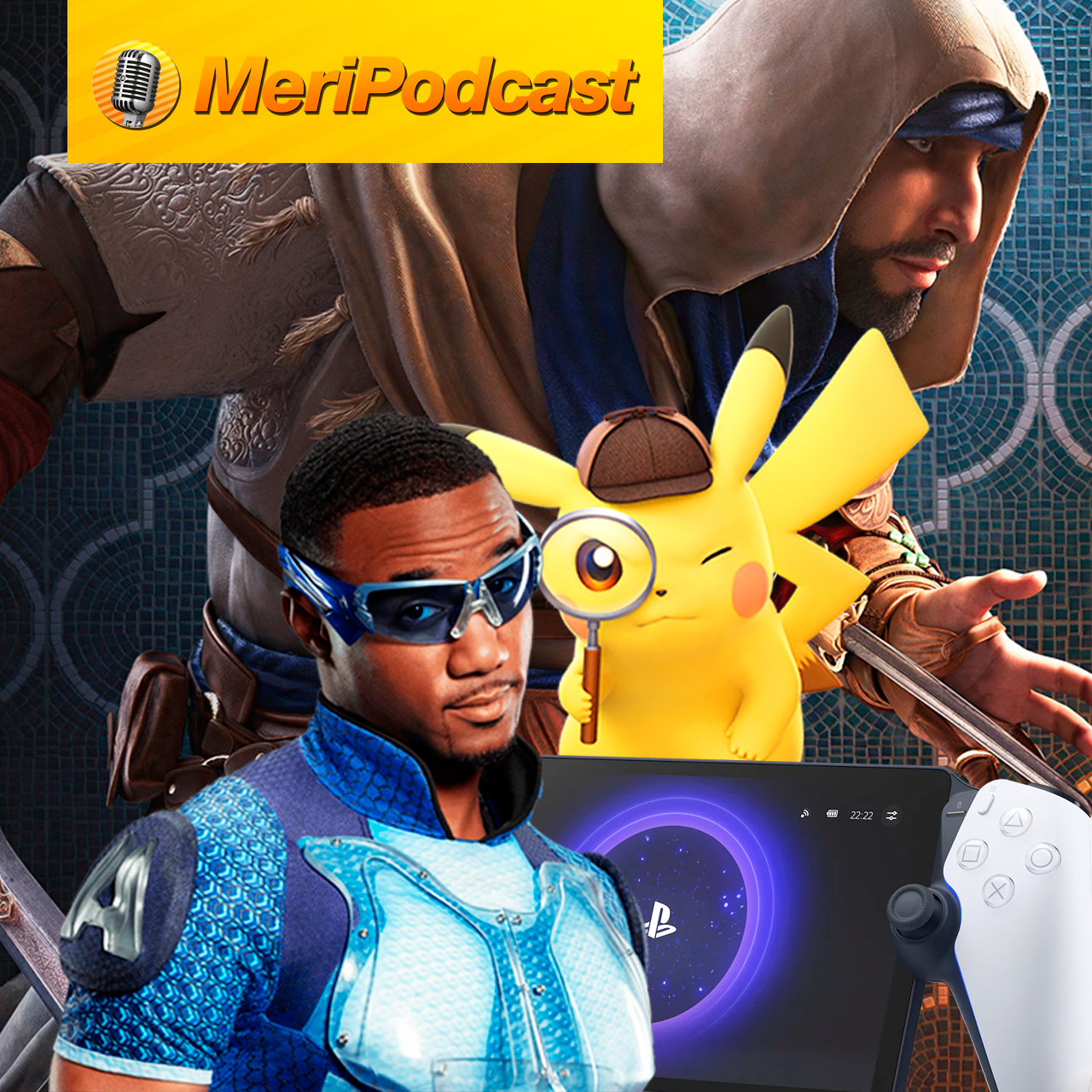 Imagen de MeriPodcast 17x05: ANÁLISIS AC Mirage, Detective Pikachu, Forza Motorsport, el FUTURO de PLAYSTATION