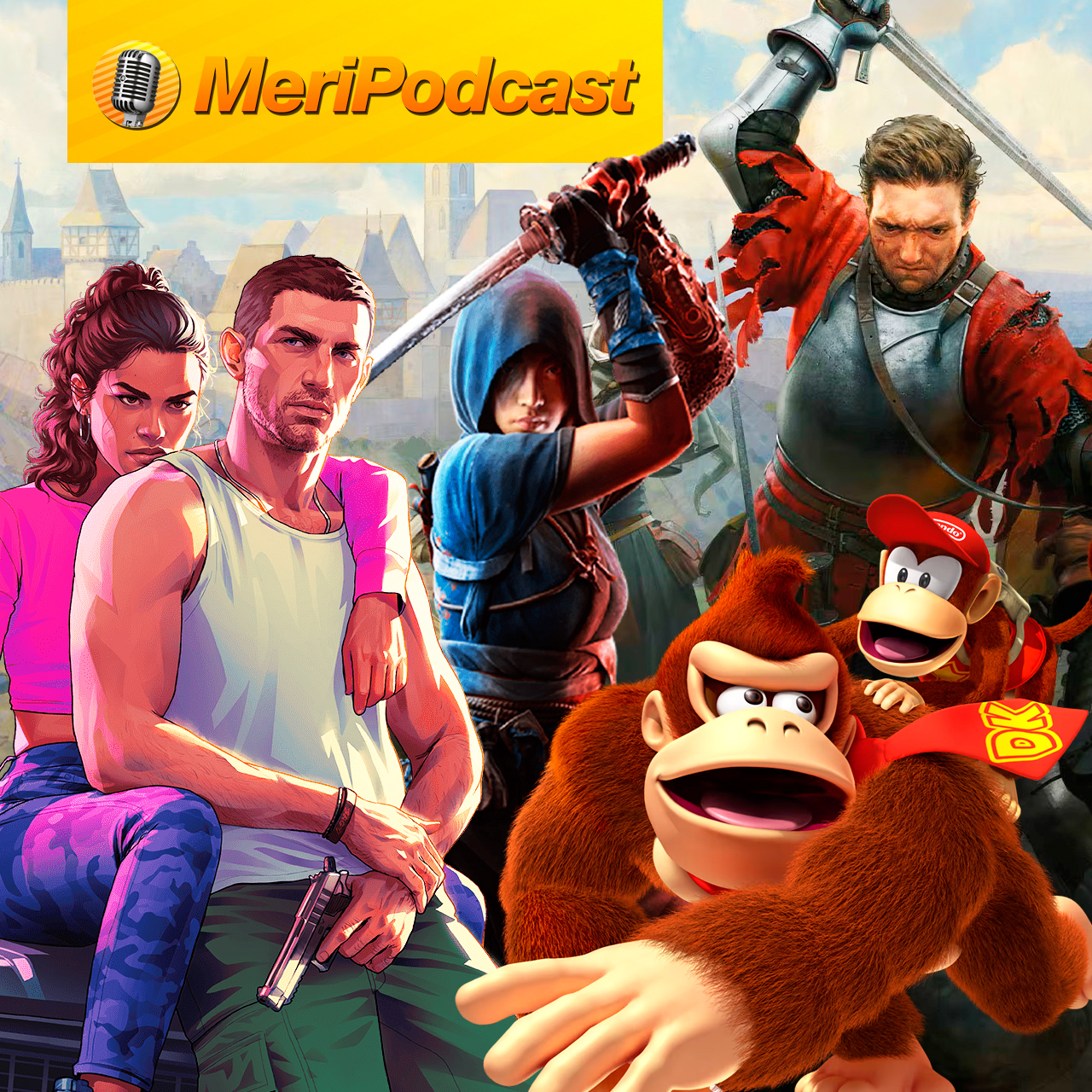 Imagen de MeriPodcast 18x16 | Desvelada Nintendo Switch 2, Kingdom Come Deliverance 2 nos ha encantado, mejores juegos 2025