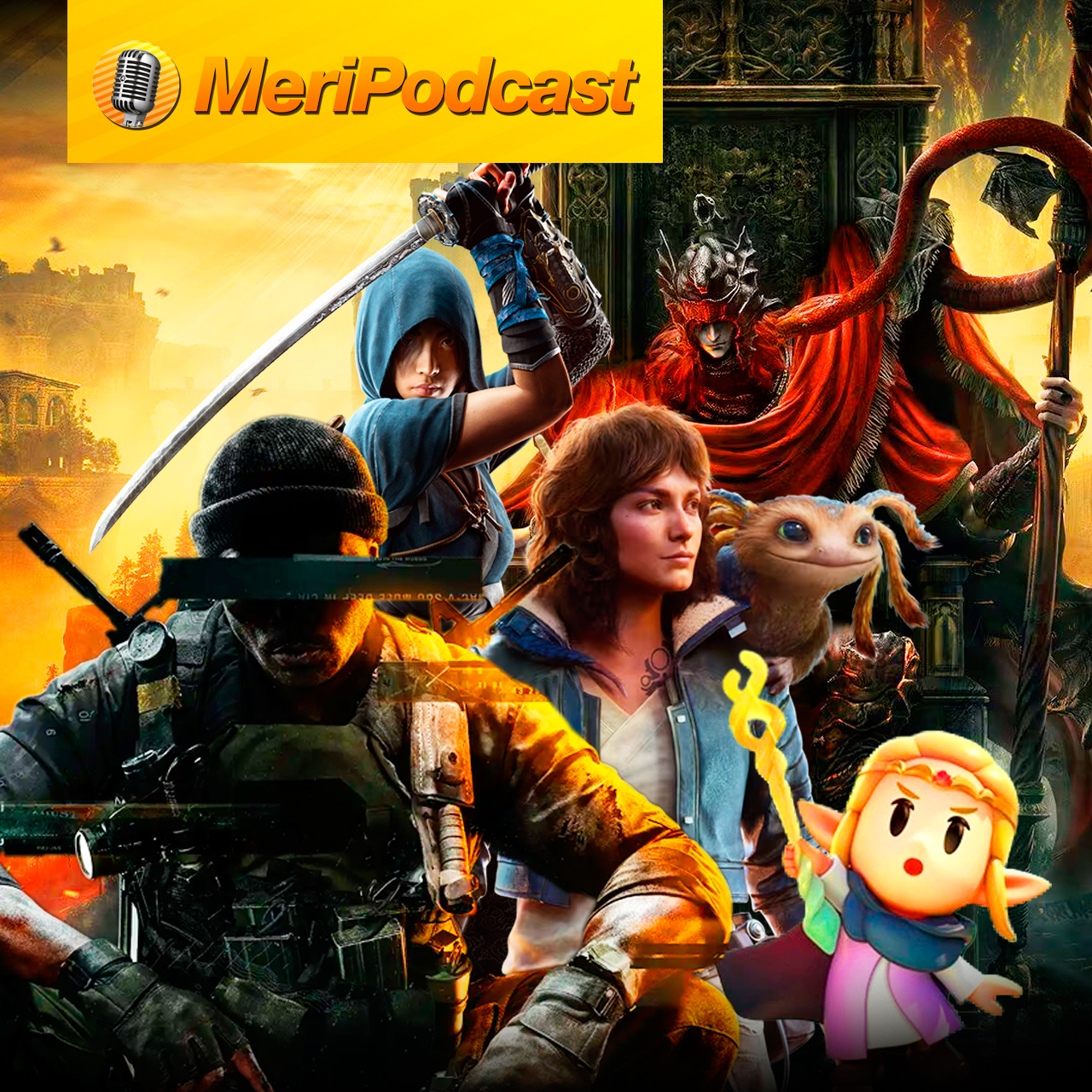 Imagen de MeriPodcast 17x37 | Probamos los juegazos del NO-E3, todo sobre el Nintendo Direct, Elden Ring