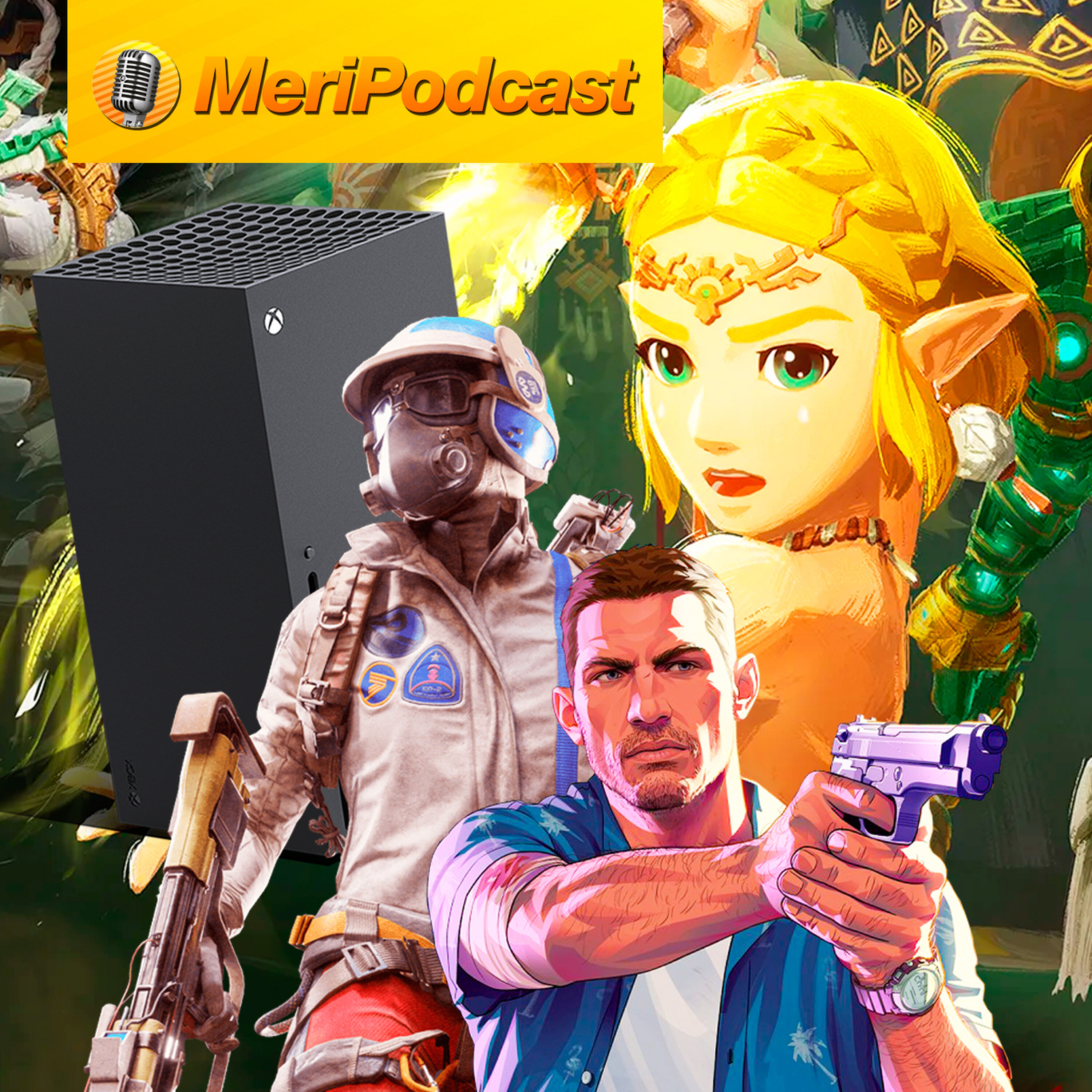 MeriPodcast 19x10 | GTA 6 se retrasa, análisis Hyrule Warriors y los mejores juegos de PS5 y Xbox Series X/S